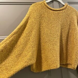 Mustard yellow cozy sweater